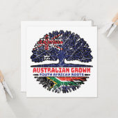 Südafrika Südafrikanisches Australien Karte (Vorderseite/Rückseite Beispiel)