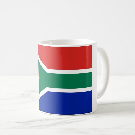 Südafrika-Tasse Kaffeetasse (VorderseiteRechts)