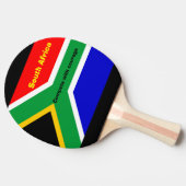 Südafrika Tischtennis Schläger (Seitenansicht)
