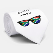 Südafrika überträgt benutzerdefinierte Text- und F Krawatte (Gerollt)