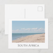 Südafrika Velddrif Beach Ocean View Nature Postkarte (Vorne/Hinten)