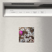 Südafrika Velddrif Westküste Wilde Blume Magnet (In Situ (Geschirrspüler))