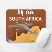 Südafrika Vintage Travel Poster Mousepad (Mit Mouse)