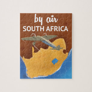 Südafrika Vintage Travel Poster Puzzle