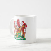 Südafrika-Wappen (1932) Tasse (Vorderseite Links)