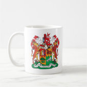 Südafrika-Wappen (1932) Tasse (Links)