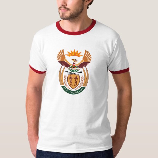 Südafrika-Wappen T - Shirt (Vorderseite)