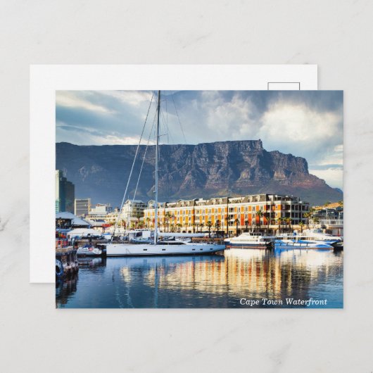 Südafrika: Wasserfront in Kapstadt Postkarte (Vorne/Hinten)