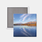 Südafrika Wassergebirge Seenlandschaft Magnet (Vorderseite/Rückseite)