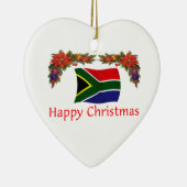 Südafrika-Weihnachten Keramikornament (Rechts)