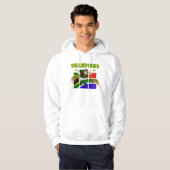 Südafrika-Welt verficht Rugby Hoodie (Vorne ganz)