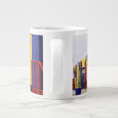 Südafrika, Western Cape, St. James.farbig Jumbo-Tasse (Rückseite)
