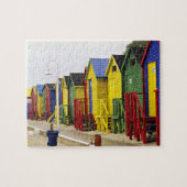 Südafrika, Western Cape, St. James.farbig Puzzle (Horizontal)