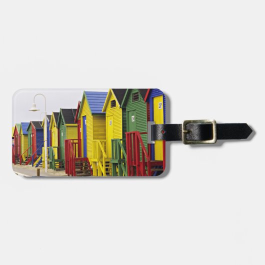 Südafrika, Westkap, St James. Bunt Gepäckanhänger (Vorderseite horizontal)