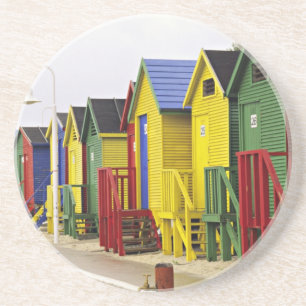 Südafrika, Westkap, St James. Bunt Getränkeuntersetzer