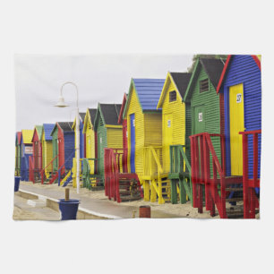 Südafrika, Westkap, St James. Bunt Handtuch