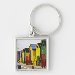 Südafrika, Westkap, St James. Bunt Schlüsselanhänger
