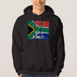 Südafrikaner sprechen Afrikaner kaufen Esel Hoodie