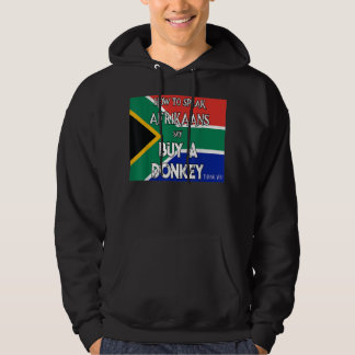 Südafrikaner sprechen Afrikaner kaufen Esel Hoodie