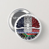 Südafrikanisch Südafrika Französisch Frankreich Ba Button (Vorne & Hinten)