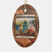 Südafrikanische Designschmuck Keramik Ornament (Links)