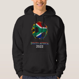 Südafrikanische Flagge 2022 Unterstützer Südafrika Hoodie