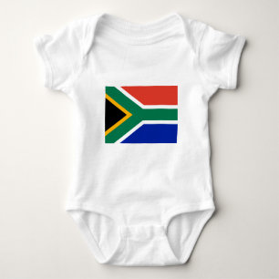 Südafrikanische Flagge Baby Strampler