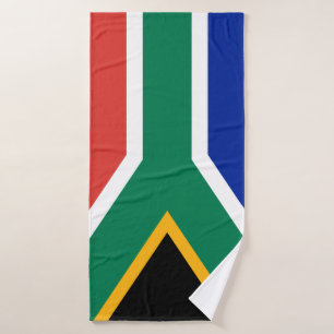 Südafrikanische Flagge Badehandtuch