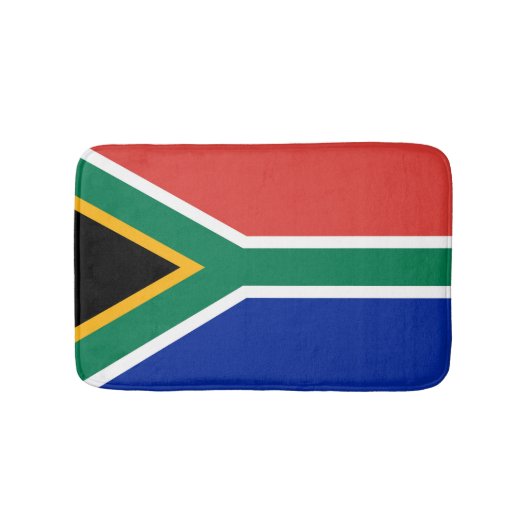 Südafrikanische Flagge Badematte (Vorderseite)