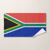 Südafrikanische Flagge Badhandtuch Set (Handtuch)