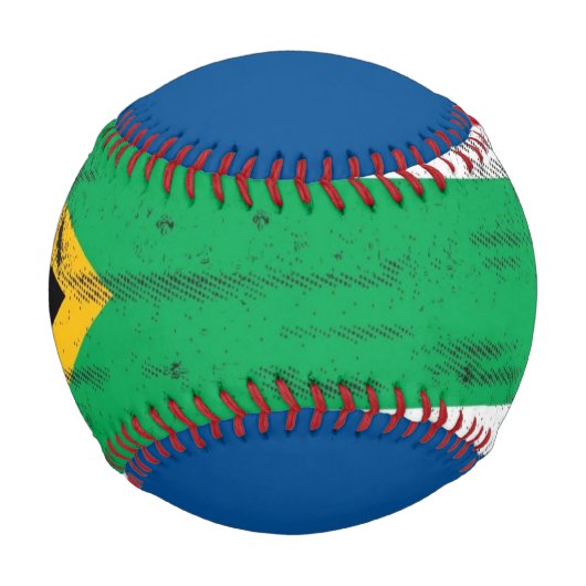 Südafrikanische Flagge Baseball (Vorderseite)