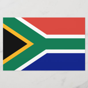 Südafrikanische Flagge Briefpapier
