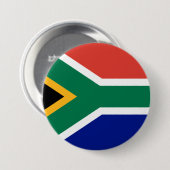 Südafrikanische Flagge Button (Vorne & Hinten)
