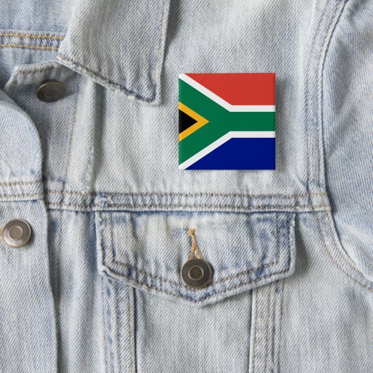 Südafrikanische Flagge Button (Beispiel)