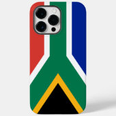 Südafrikanische Flagge Case-Mate iPhone Hülle (Rückseite)