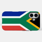 Südafrikanische Flagge Case-Mate iPhone Hülle (Rückseite (Horizontal))