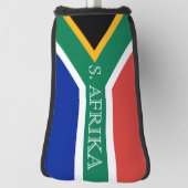 Südafrikanische Flagge Custom Golf Head Decksohle Headcover (Rotieren 90)
