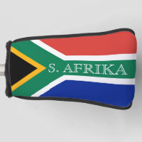 Südafrikanische Flagge Custom Golf Head Decksohle
