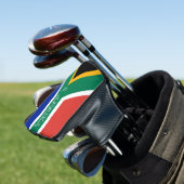 Südafrikanische Flagge Custom Golf Head Decksohle Headcover (In Situ)