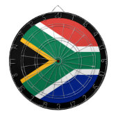 Südafrikanische Flagge Dartboard & Africa / game b Dartscheibe (vorne)