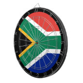 Südafrikanische Flagge Dartboard & Africa / game b Dartscheibe (Vorderseite rechts)
