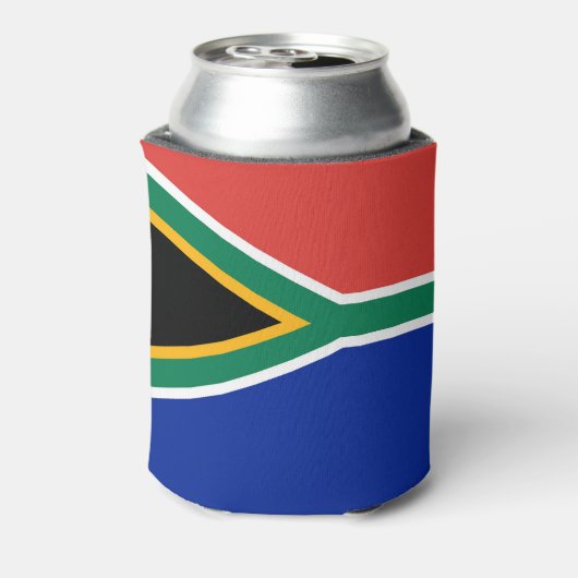 Südafrikanische Flagge Dosenkühler (Kanne Rückseite)