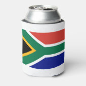 Südafrikanische Flagge Dosenkühler (Kanne Rückseite)