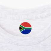 Südafrikanische Flagge Etiketten (Befestigt)
