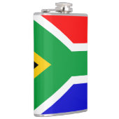 Südafrikanische Flagge Flachmann (Rechts)