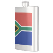 Südafrikanische Flagge Flachmann (Links)