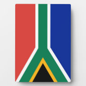 Südafrikanische Flagge Fotoplatte (Vorderseite)