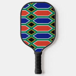 Südafrikanische Flagge für Südafrika Pickleball Schläger
