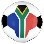 Südafrikanische Flagge Fußball (Gedreht)