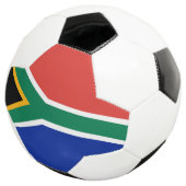Südafrikanische Flagge Fußball (Dreiviertel)